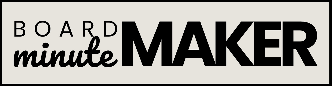 Board Minute Maker Logo